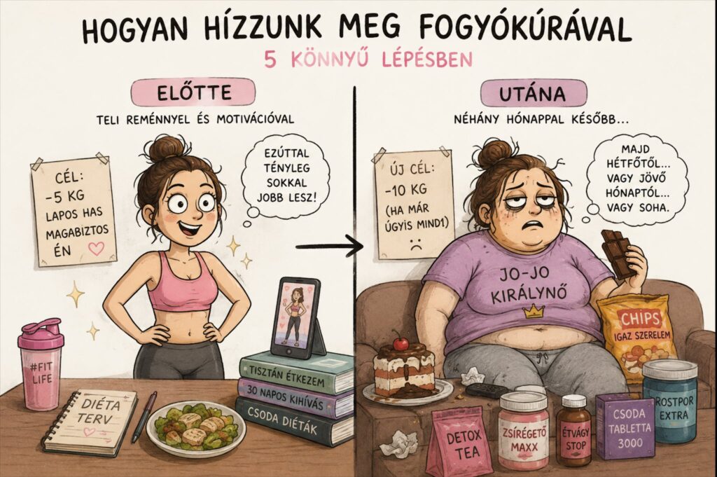 Hogyan hízzunk meg 5 lépésben?